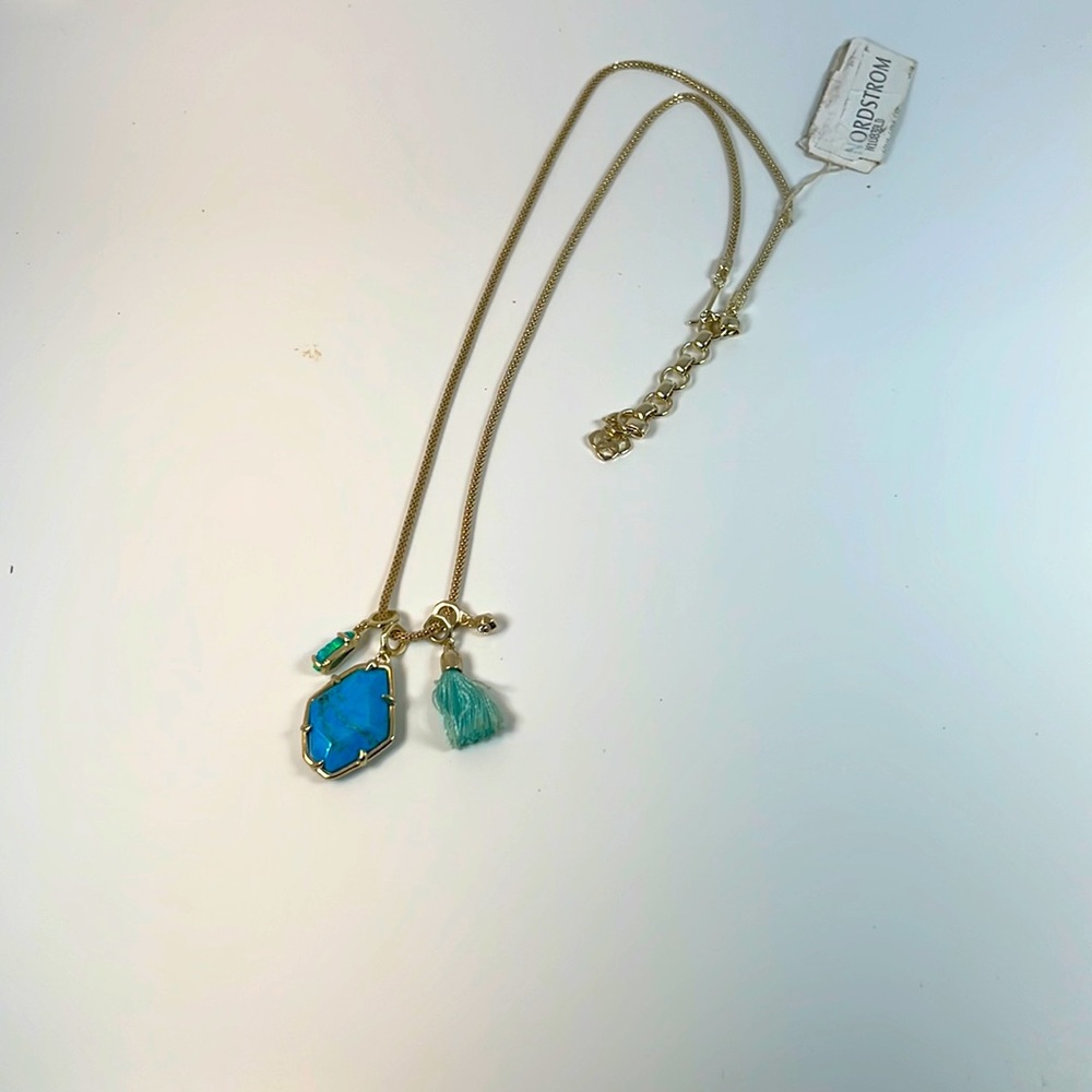 Nordstrom Necklace, turquoise